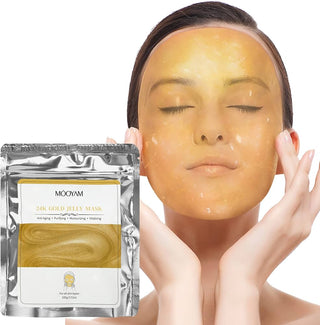 24k Gold Jelly Mask