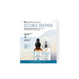 DOUBLE DEFENSE: PHLORETIN CF + DAILY BRIGHTENING UV DEFENSE