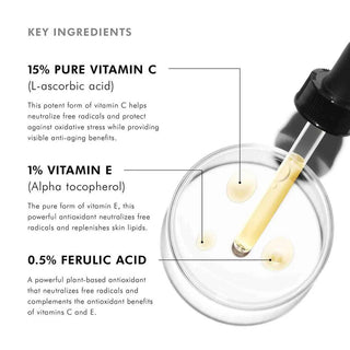 C E FERULIC® WITH 15% L-ASCORBIC ACID